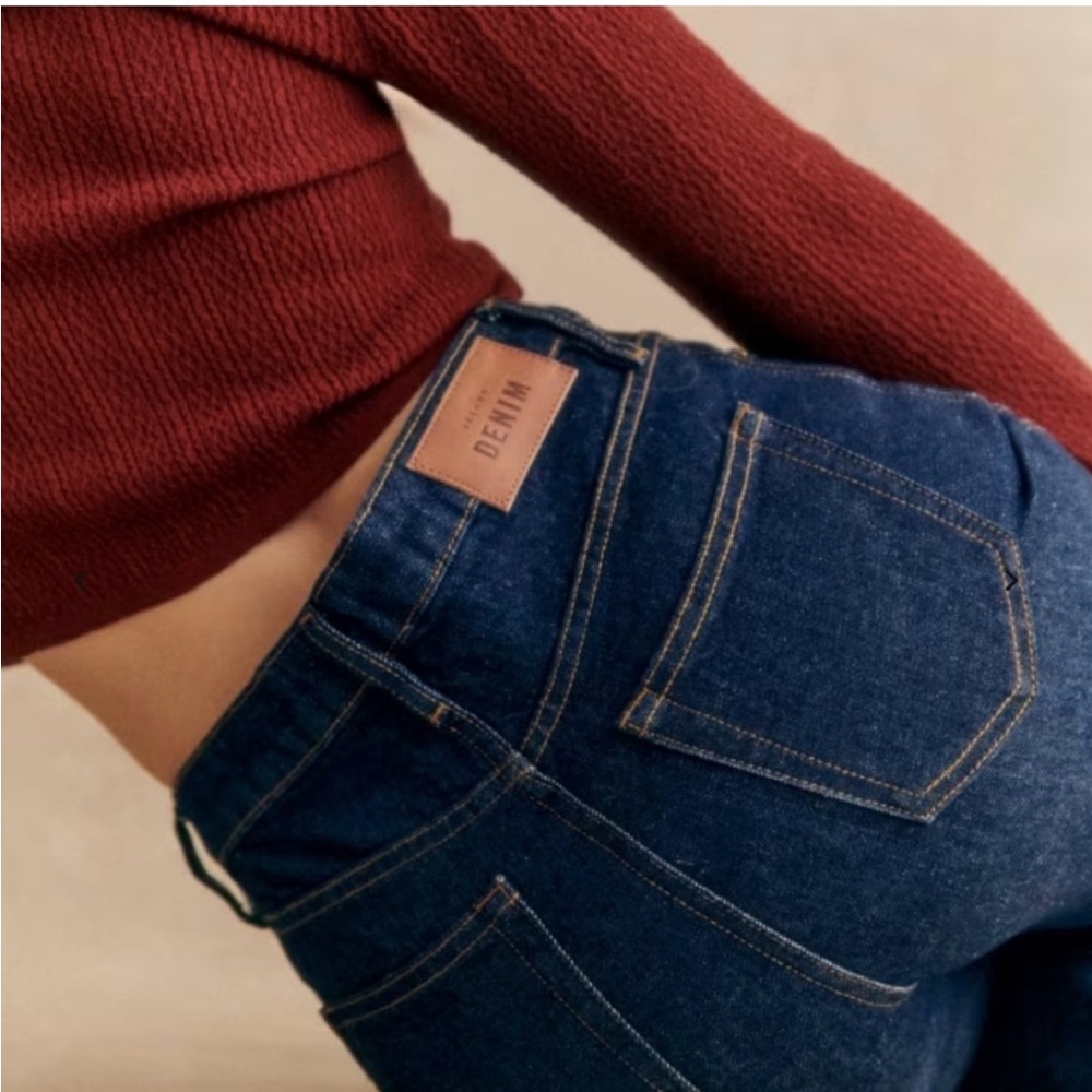 SEZANE • $125 Brut Sexy, Indigo, 38/6
